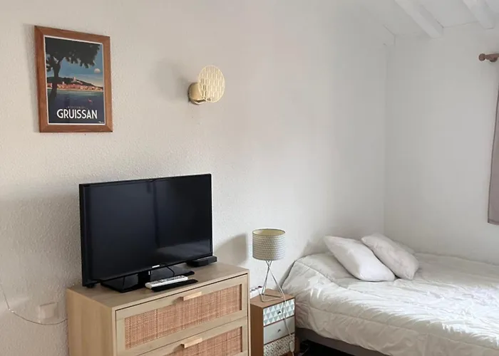 Maison Climatisatee 2 Chambres Exterieur Barbecue Parking Gratuit 600M Mer